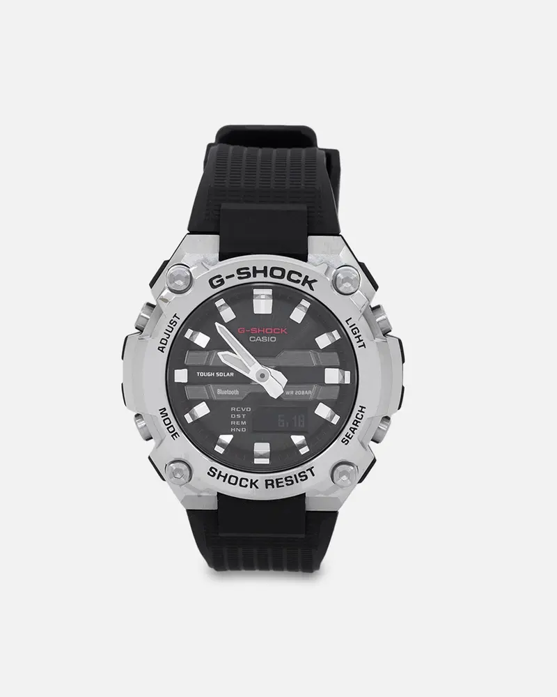 G-Shock Gstb600d-1A G-Steel Mid Thin Watch Black/Silver 1