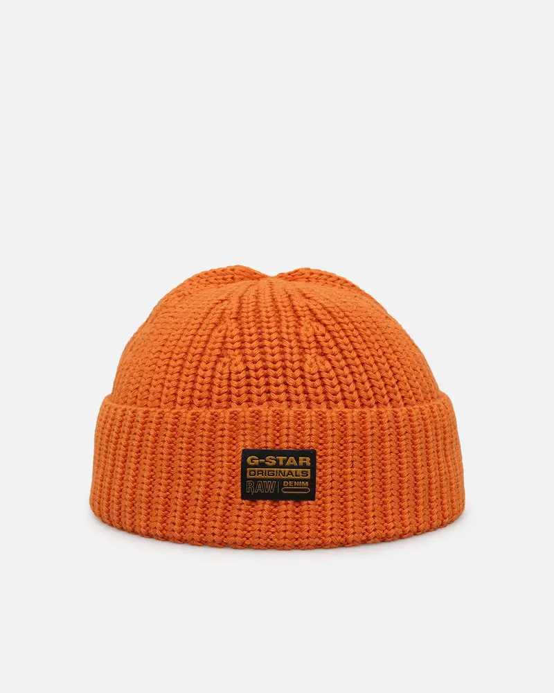 G-Star Originals Fisherman Beanie Orange 1