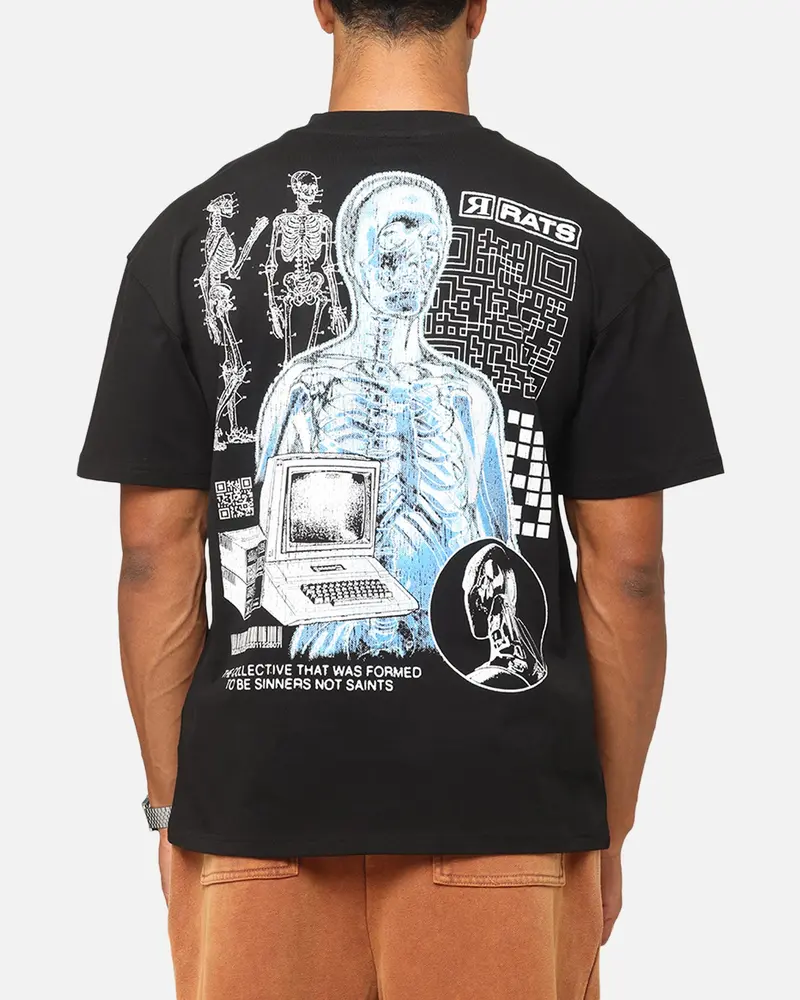 Goat Crew Ai T-Shirt Black 1