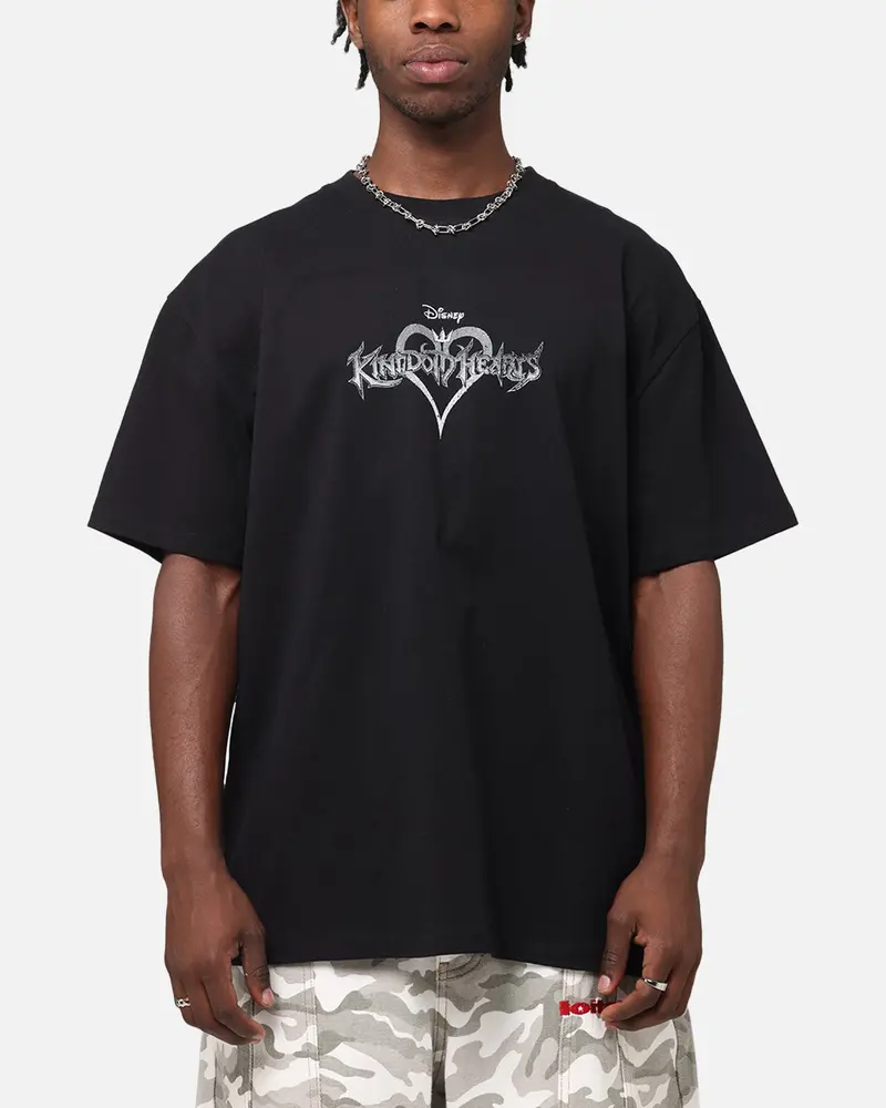 Goat Crew Disney Kingdom Hearts Gang Heavy T-Shirt Black 2