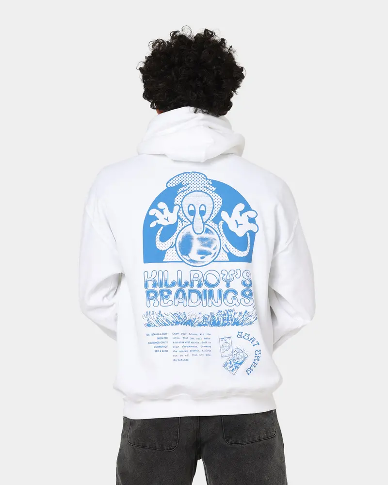 Goat Crew Kilroy Hoodie White 1