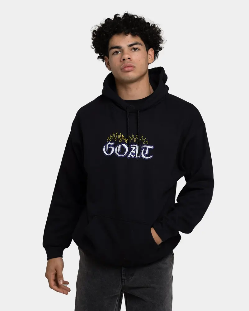 Goat Crew King Skeleton Hoodie Black 1