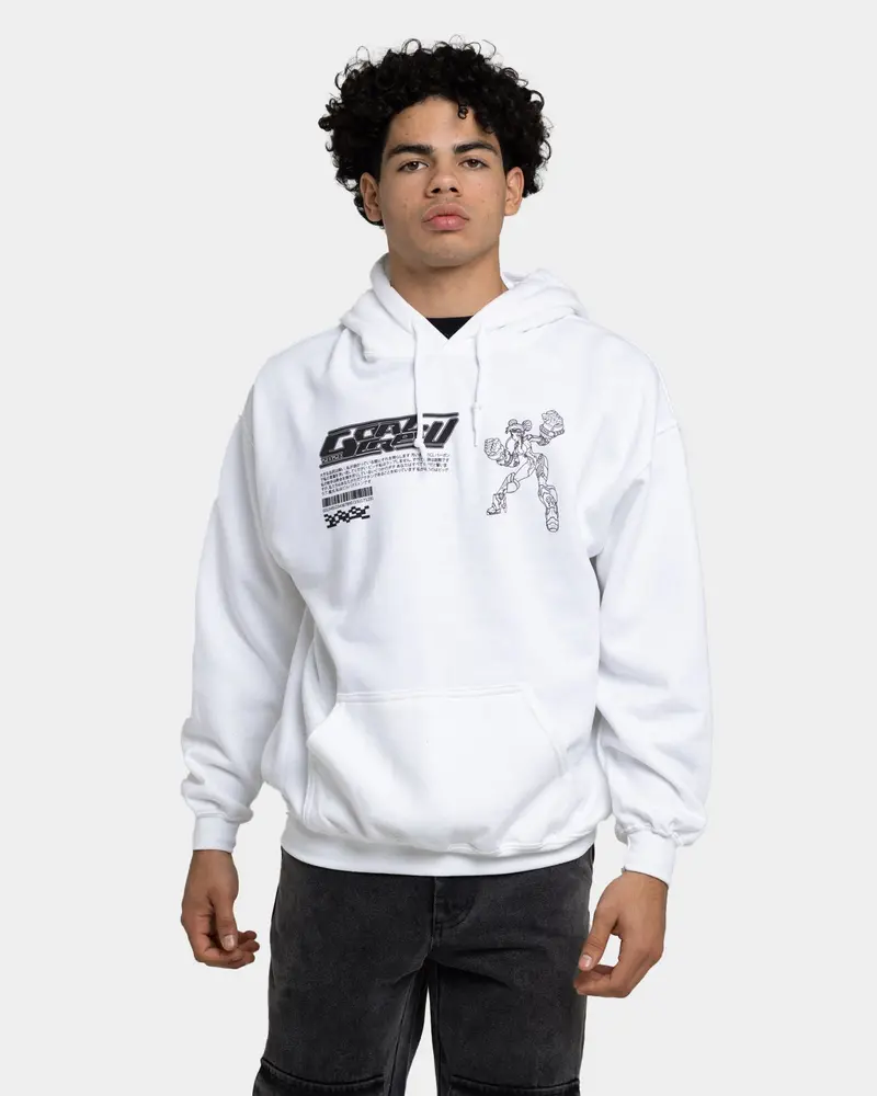 Goat Crew Kyoto Hoodie White 1