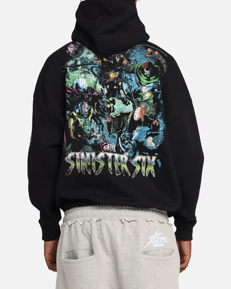 Goat Crew Marvel Sinister Six Premium Hoodie Black 1