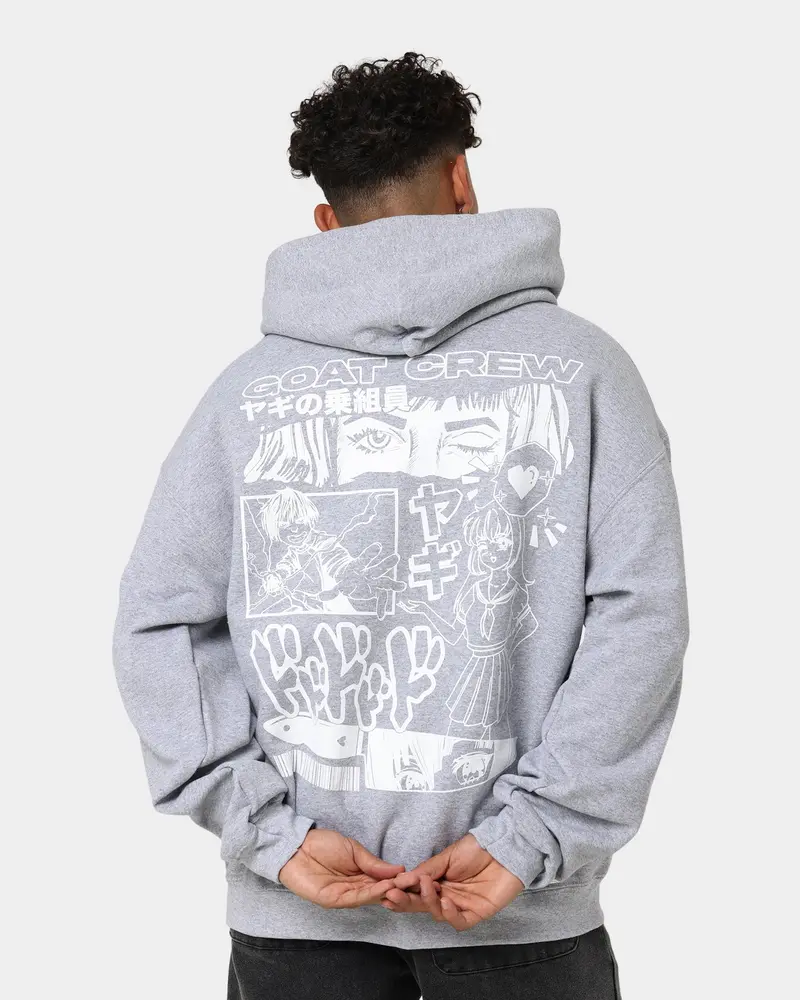 Goat Crew Niseko Hoodie Grey 1