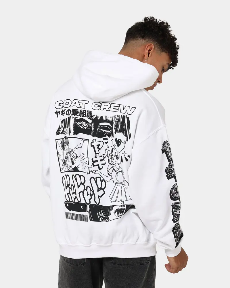 Goat Crew Niseko Hoodie White 1