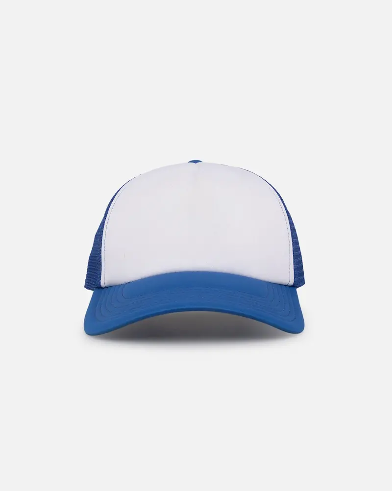Goat Crew Trucker Mesh Cap White/Royal 1
