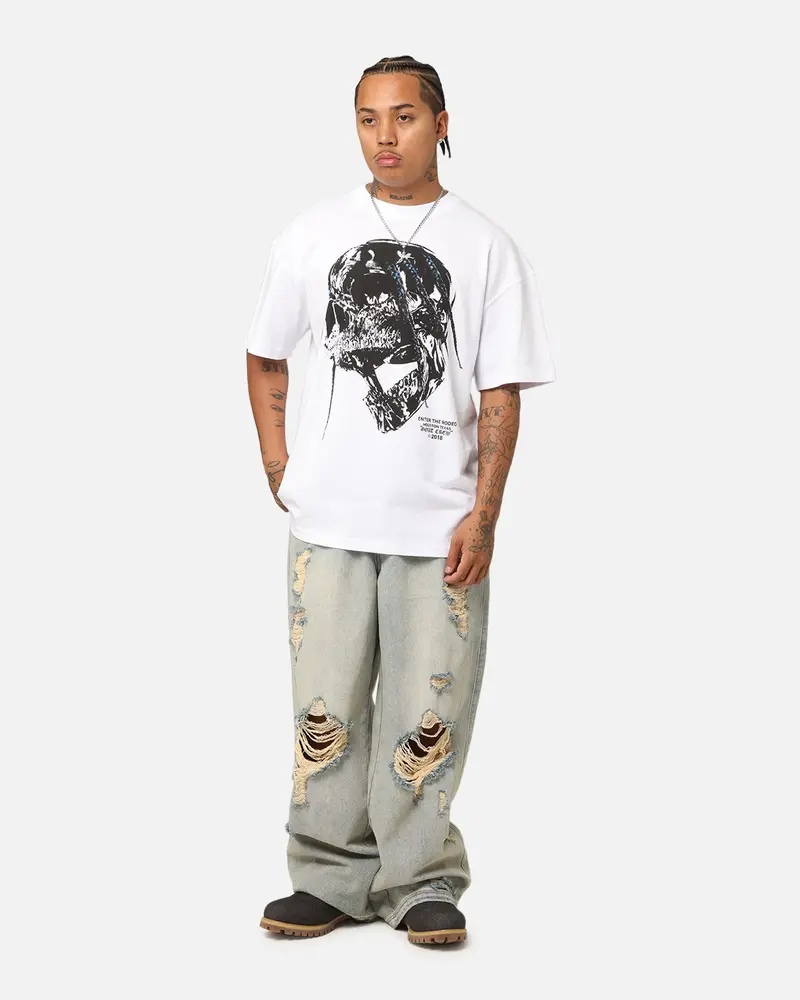 Goat Crew Utopia V2 T-Shirt White 3