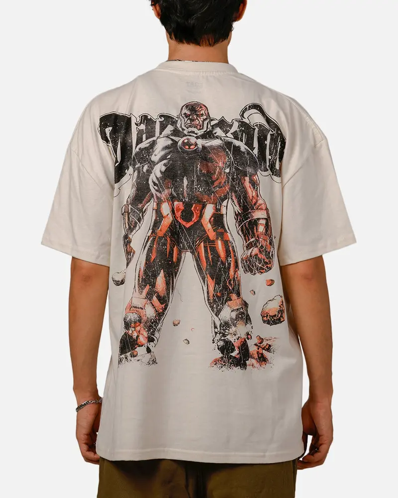 Goat Crew X Dc Superman Darkseid Vintage T-Shirt Off White 1