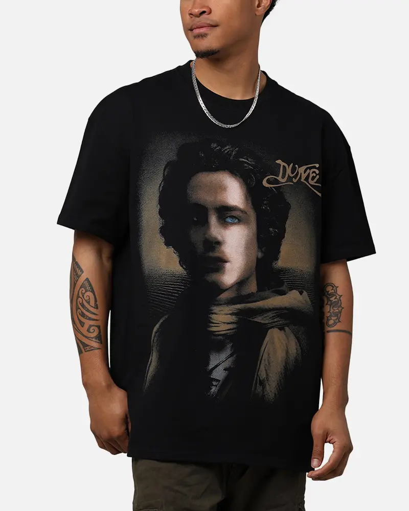 Goat Crew X Dune Paul Atreides Heavyweight T-Shirt Black Wash 1