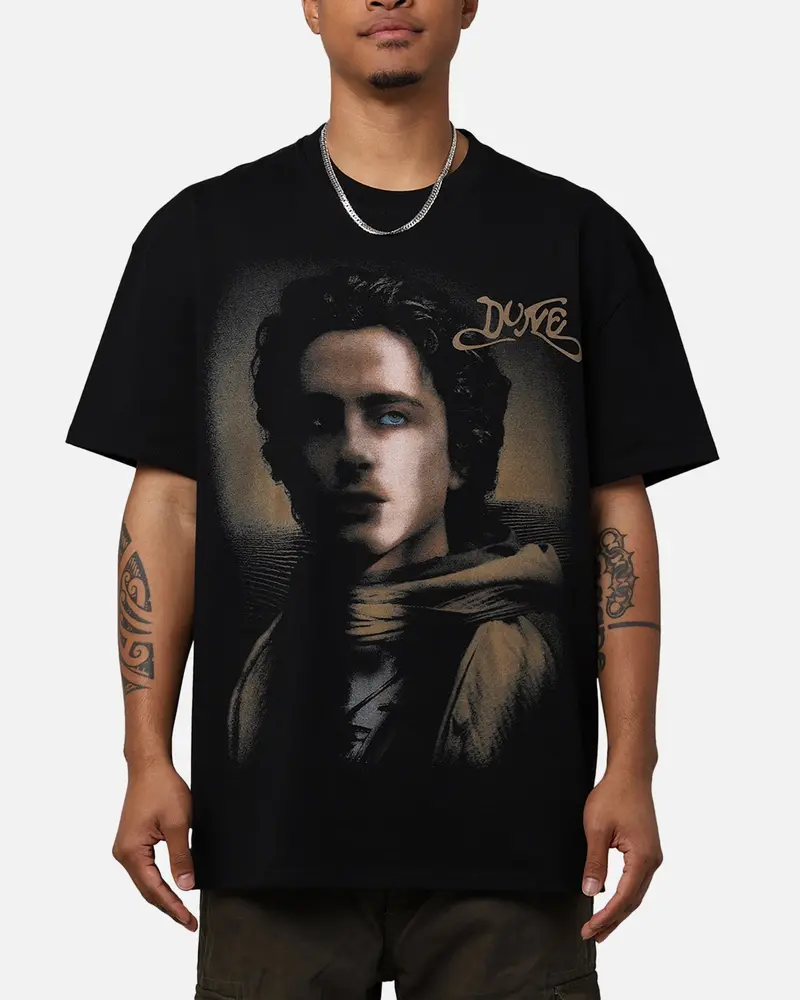 Goat Crew X Dune Paul Atreides Heavyweight T-Shirt Black Wash 2