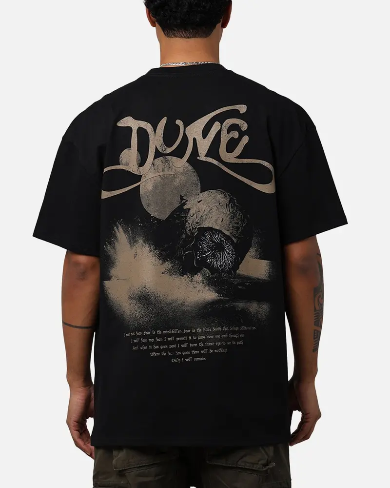 Goat Crew X Dune Paul Atreides Heavyweight T-Shirt Black Wash 3