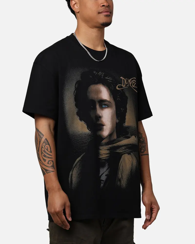 Goat Crew X Dune Paul Atreides Heavyweight T-Shirt Black Wash 4