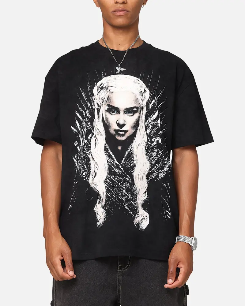 Goat Crew X Game Of Thrones Mother Of Dragons Heavy T-Shirt Black 1