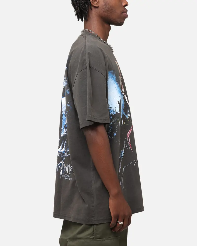 Goat Crew X Harry Potter Heavy T-Shirt Black Wash 5