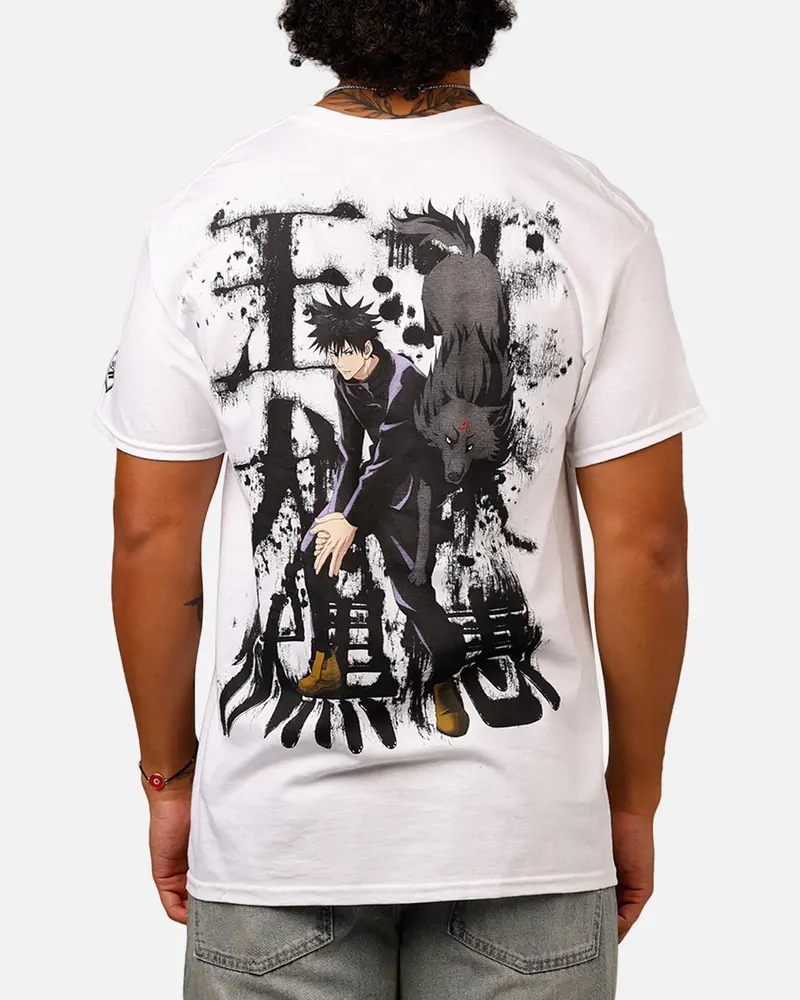 Goat Crew X Jujutsu Kaisen Fushiguro T-Shirt White 1