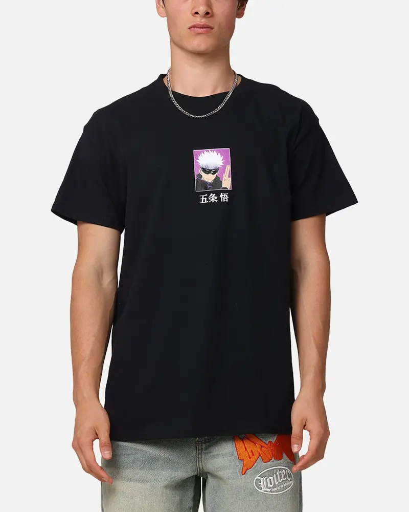 Goat Crew X Jujutsu Kaisen Gojo T-Shirt Black 1