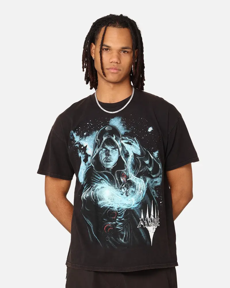 Goat Crew X Magic: The Gathering Jace Vintage T-Shirt Black 1