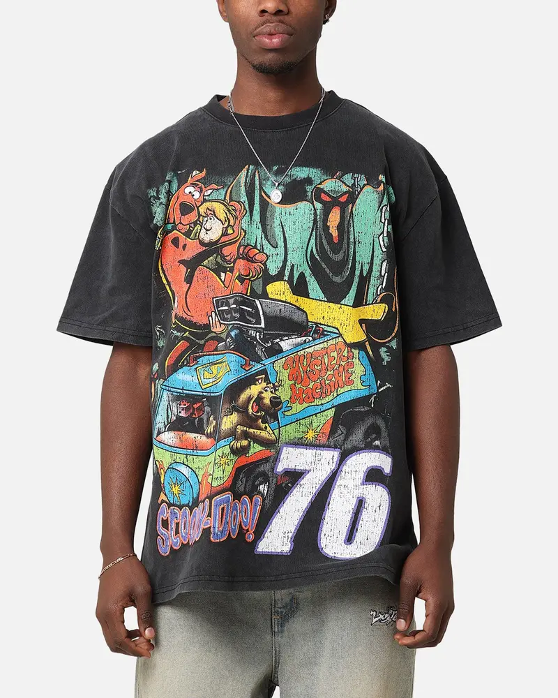 Goat Crew X Scooby-Doo Scooby-Doo Jumbo Heavy T-Shirt Vintage Black 1