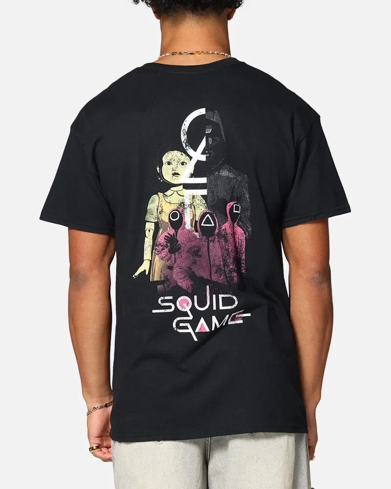 Goat Crew X Squid Game Front Man Vintage T-Shirt Black 2