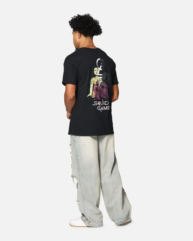 Goat Crew X Squid Game Front Man Vintage T-Shirt Black 3