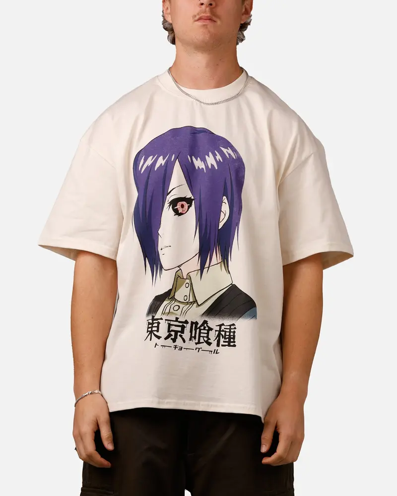 Goat Crew X Tokyo Ghoul Touka Vintage T-Shirt Off White 1