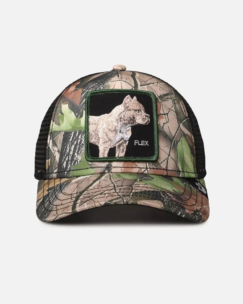 Goorin Bros Deceptive Trucker Snapback Real Tree Camo 1