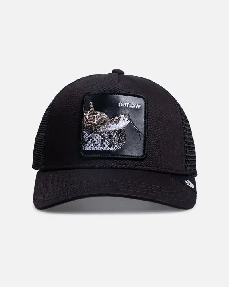 Goorin Bros Outlaw Trucker Snapback Black 1