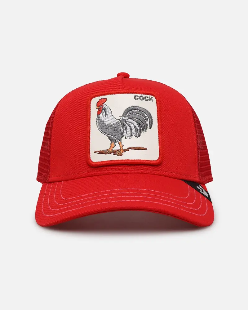 Goorin Bros The Cock Trucker Snapback Red 1