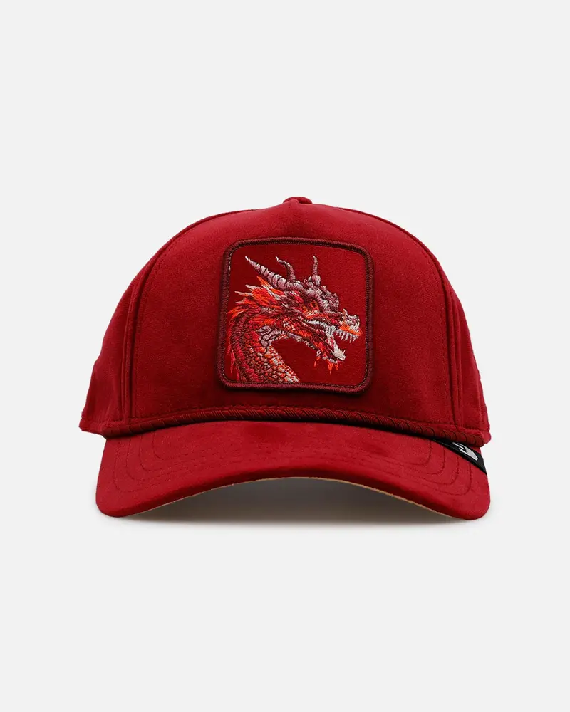 Goorin Bros The Dragon Velour Snapback Red 1