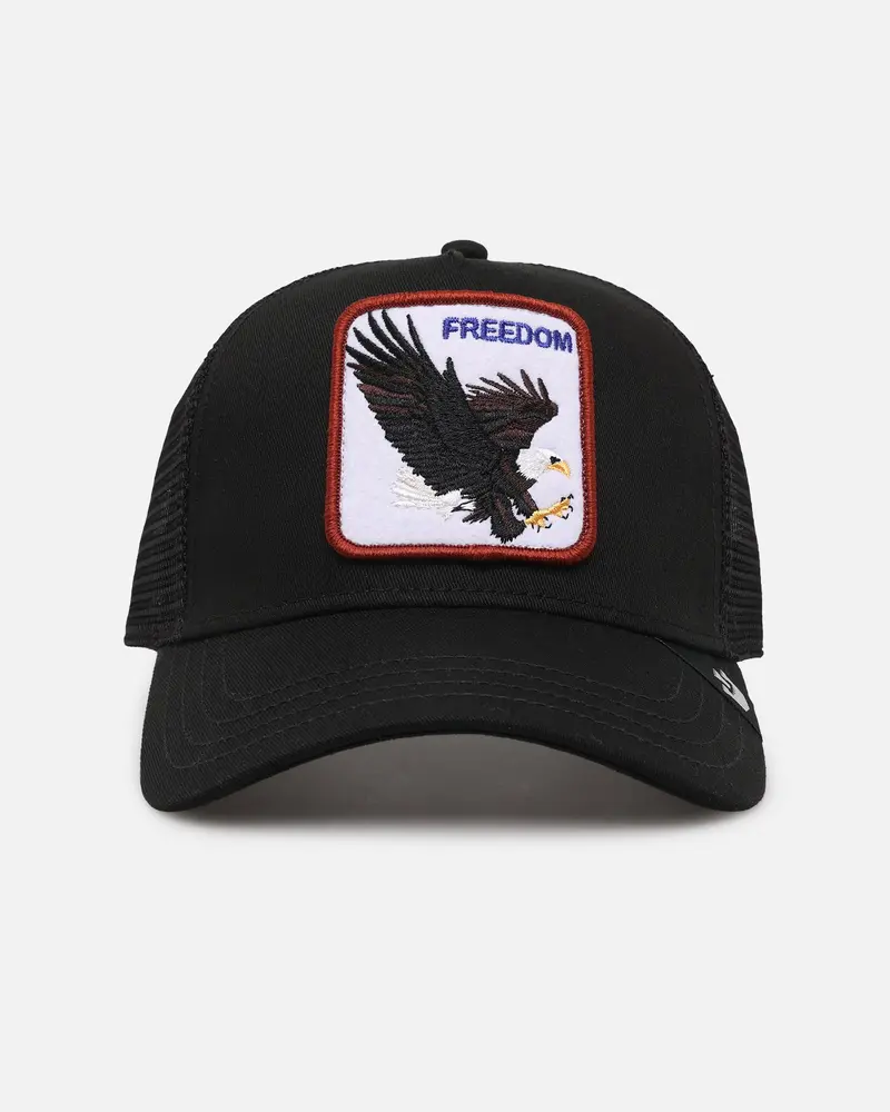 Goorin Bros The Freedom Eagle Trucker Snapback Black 1