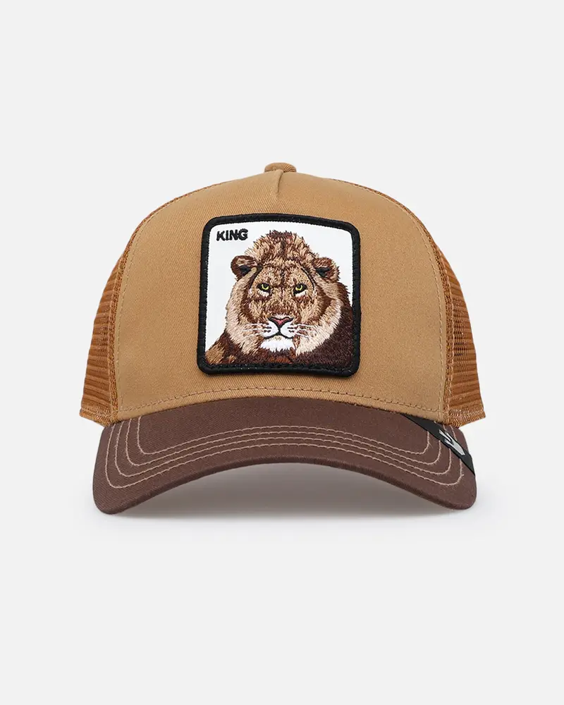 Goorin Bros The Lion King Trucker Snapback Tan 1