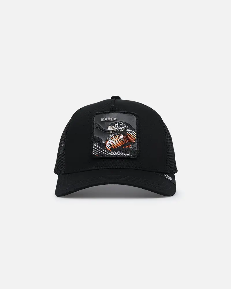 Goorin Bros The Mamba Trucker Snapback Black 1