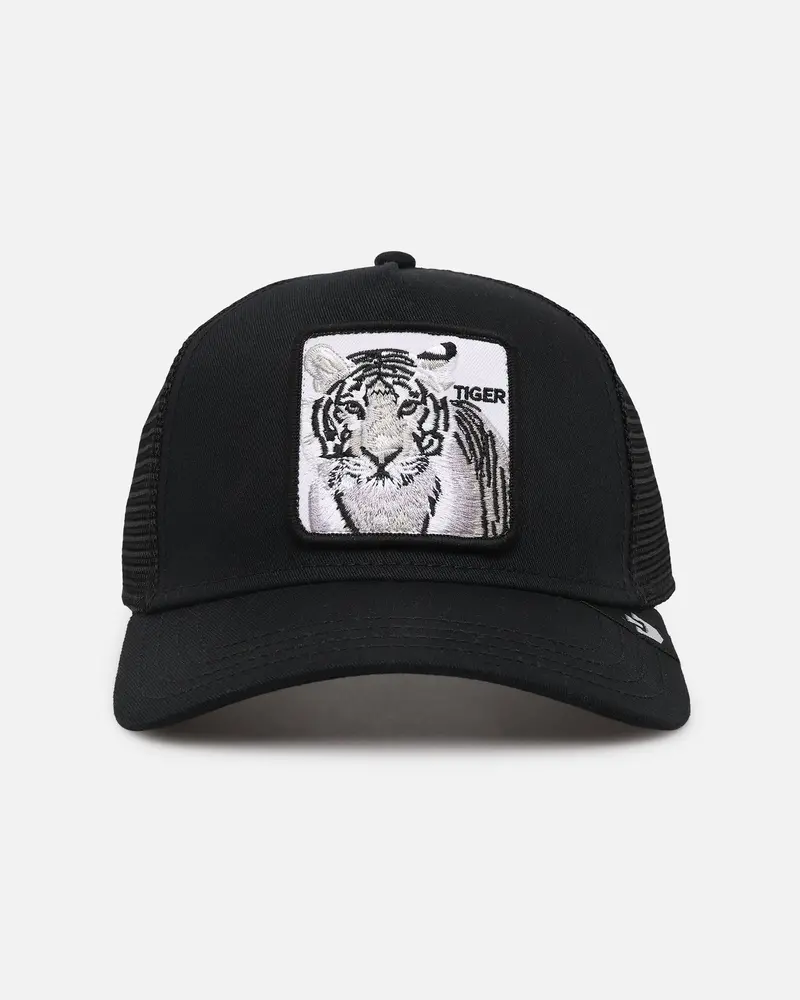 Goorin Bros The White Tiger Trucker Snapback Black 1
