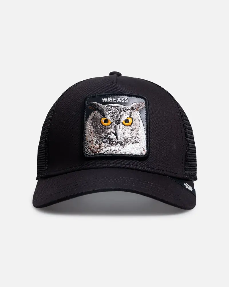 Goorin Bros Wise Ass Trucker Snapback Black 1