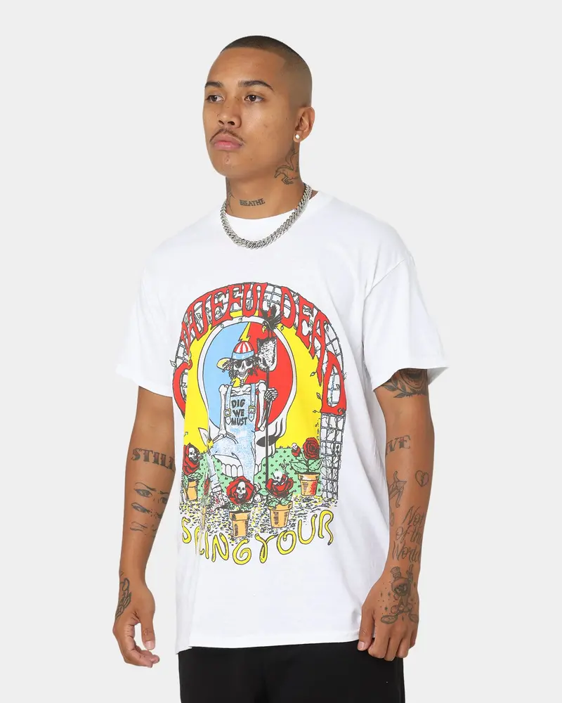 Grateful Dead Spring Tour 1990 T-Shirt White 1