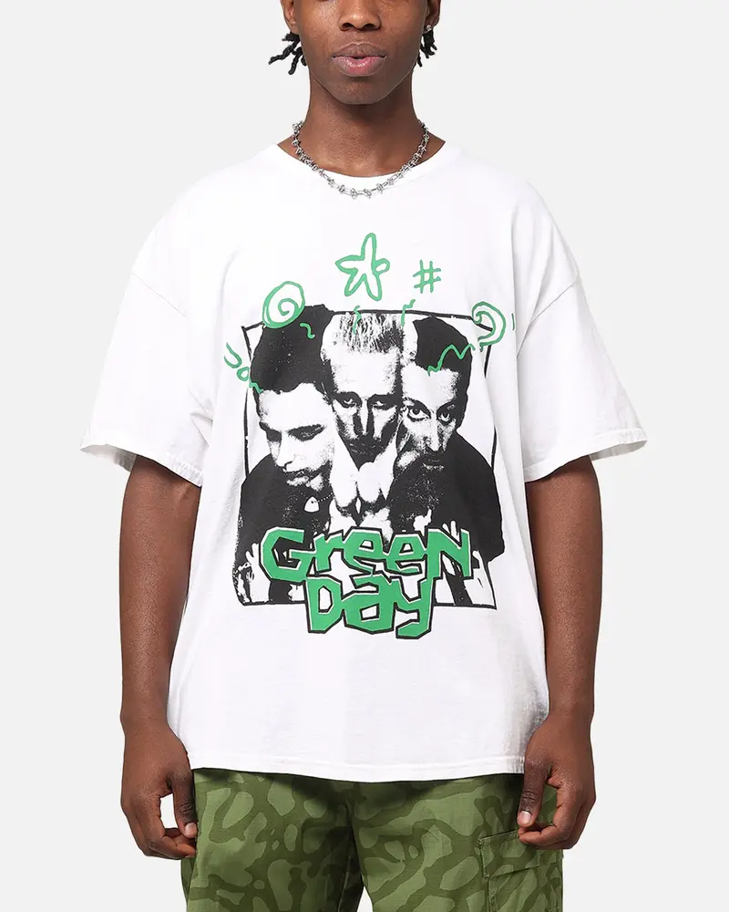 Green Day Good Riddance Vintage T-Shirt Vintage White 1
