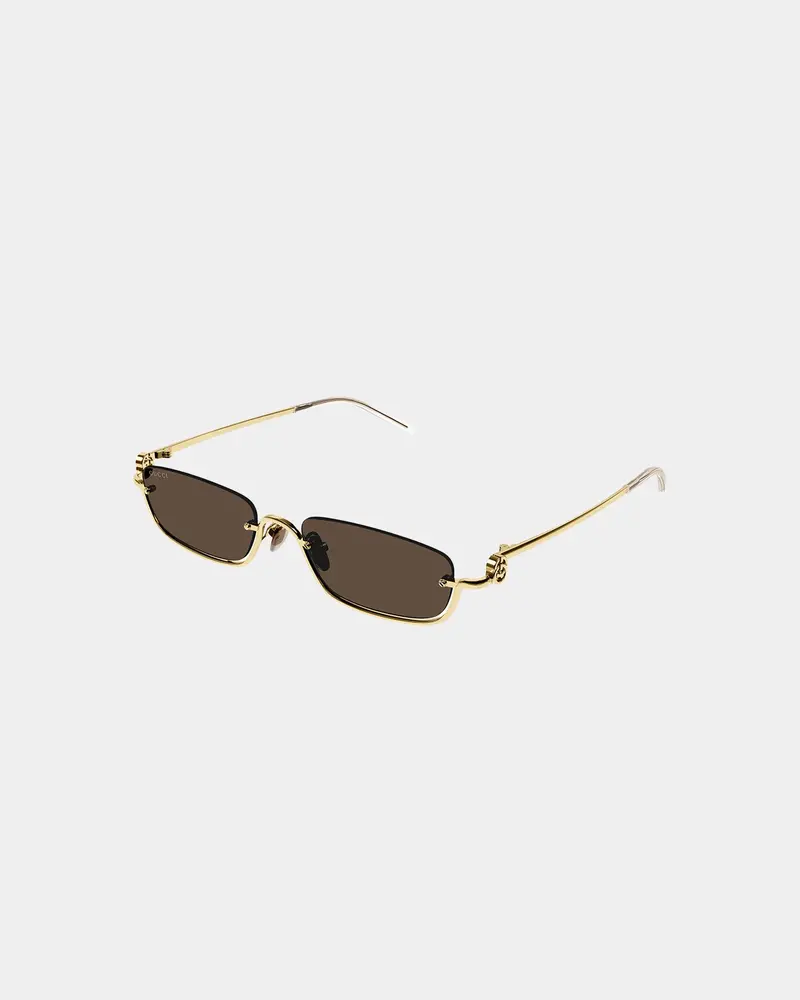 Gucci Gg1278s-001 55 Sunglasses Brown 1