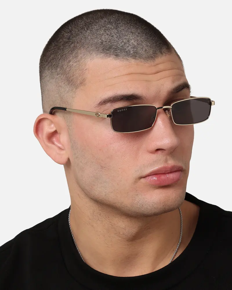 Gucci Gg1600s001 Sunglasses Gold 1