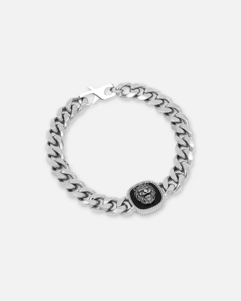 Guess Mainline Lion King Bracelet Silver 1