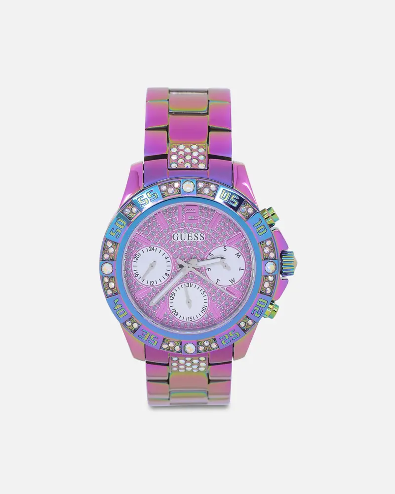 Guess Mainline Majesty Crystal '40Th Anniversary' Watch Iridescent 1