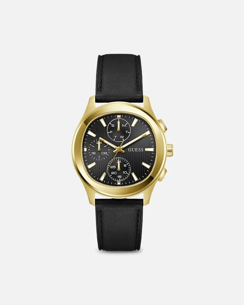 Guess Mainline Palmer Watch Black/Gold 1