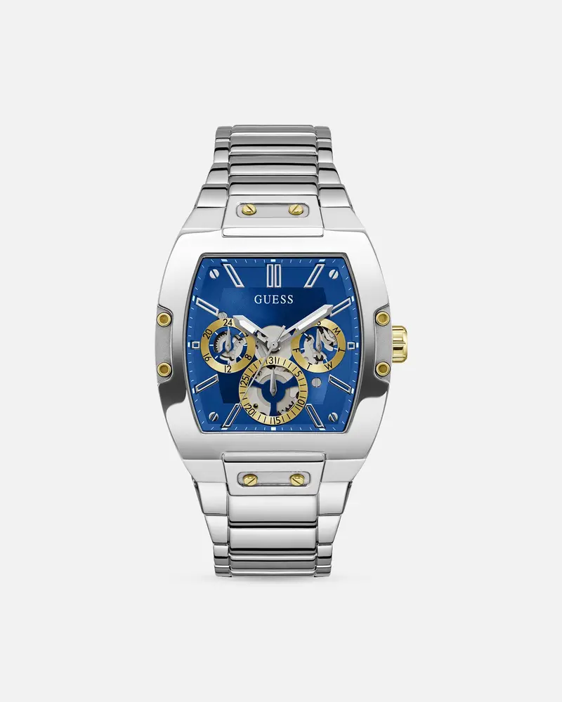 Guess Mainline Phoenix Watch Silver/Sun Blue 1