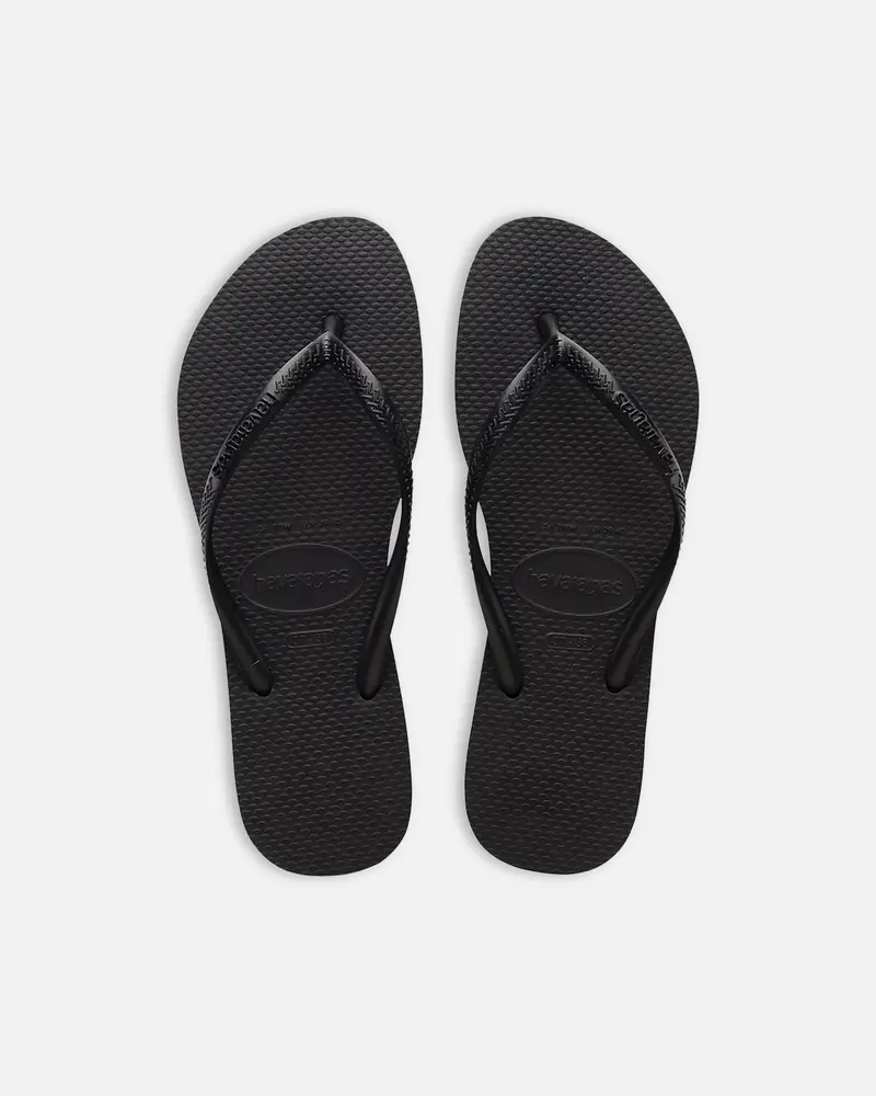 Havaianas Women's Slim Basic Thongs Black 1