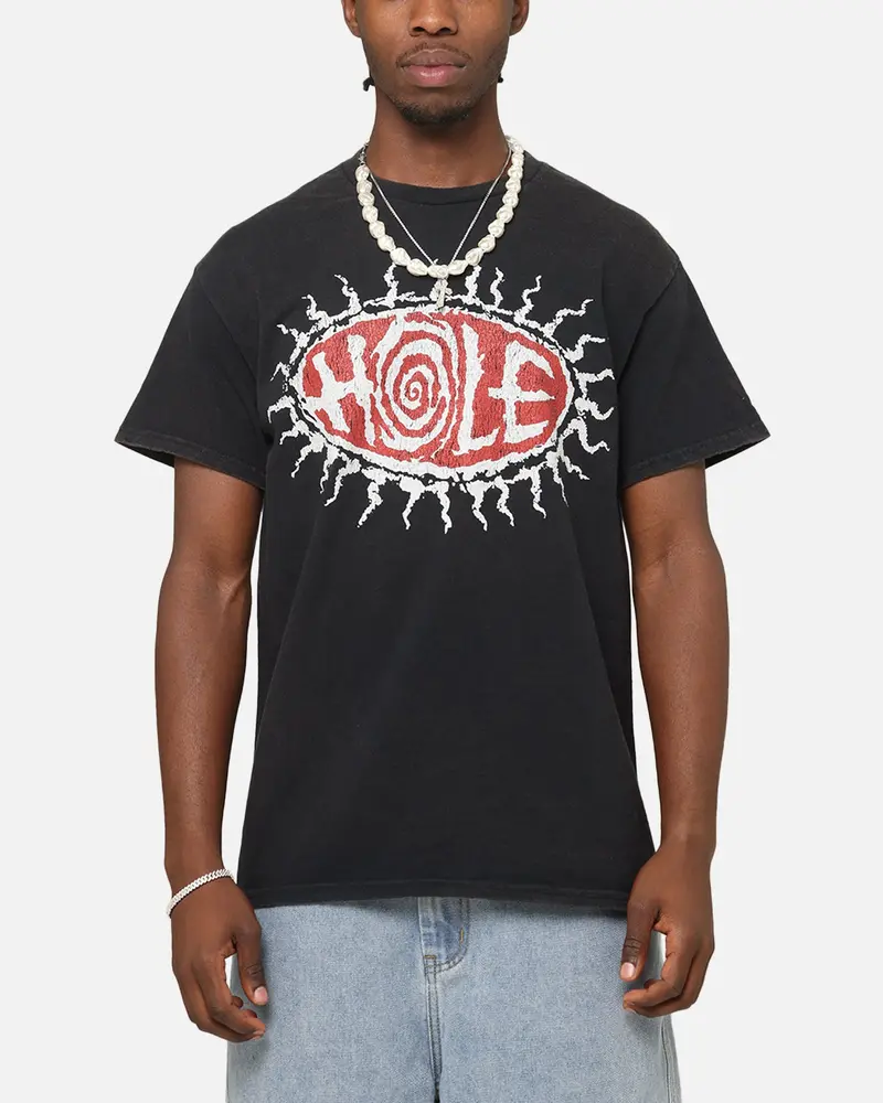 Hole Hole Vintage T-Shirt Black Vintage 1
