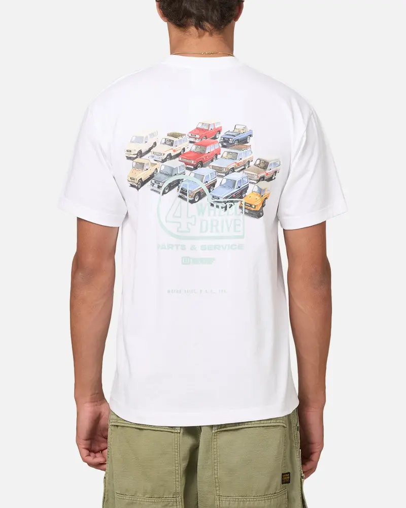 Huf X Toyota Timeline T-Shirt White 1