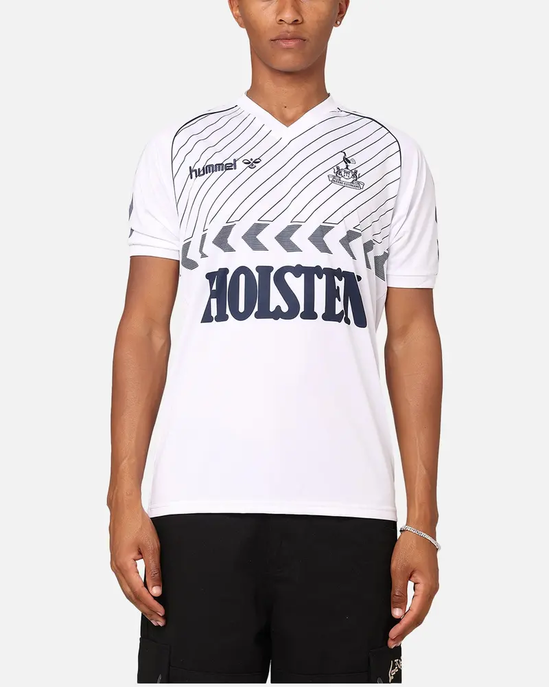 Hummel Tottenham Hotspurs 1986 Retro Hummela Home Jersey White 1