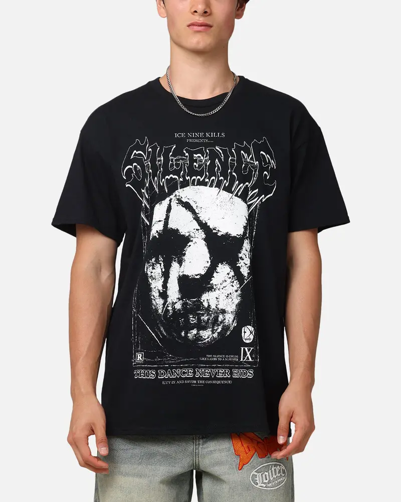 Ice Nine Kills Silence Mask T-Shirt Black 1