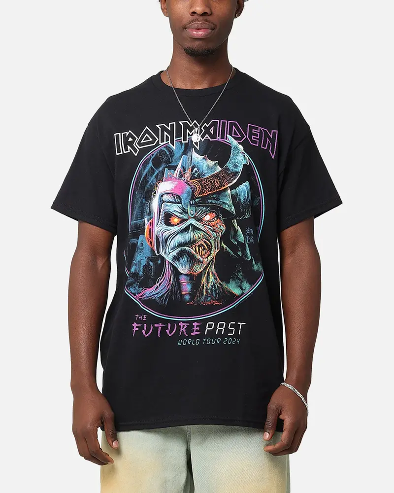Iron Maiden Future Past Tour T-Shirt Black 1