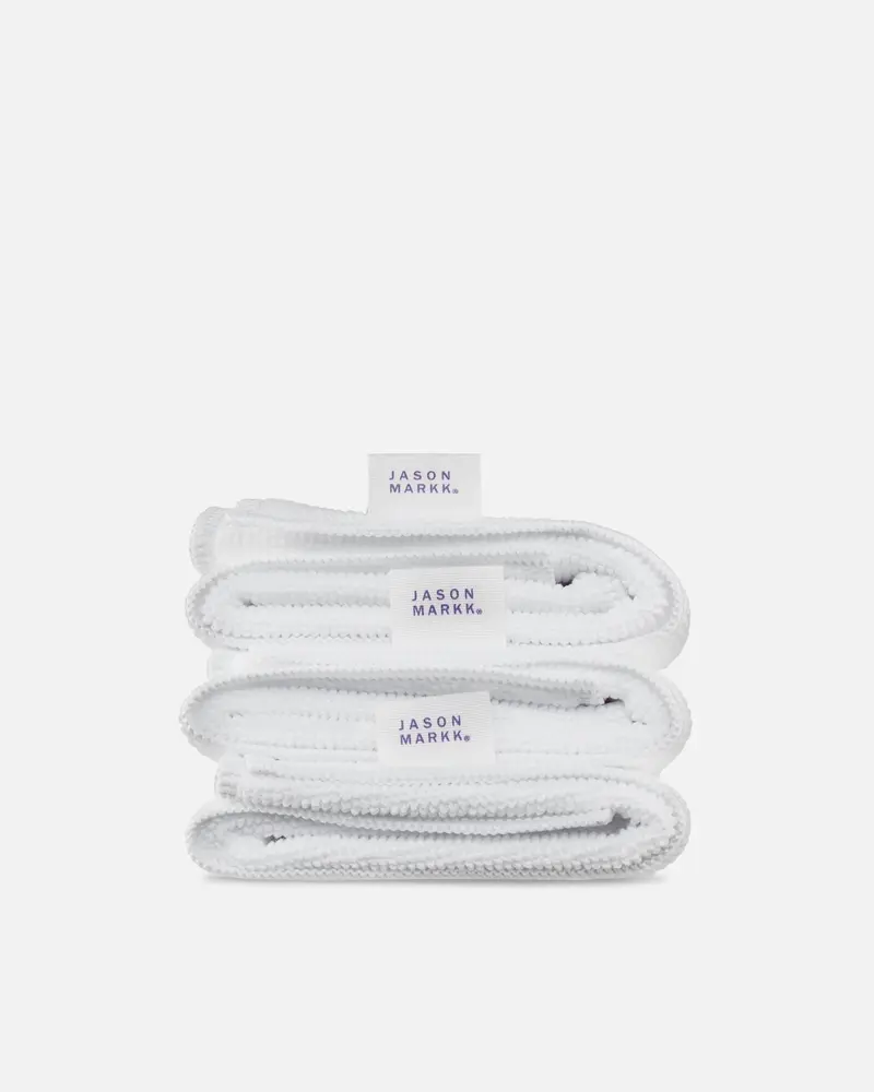 Jason Markk Premium Microfiber Towel 3 Pack White 1